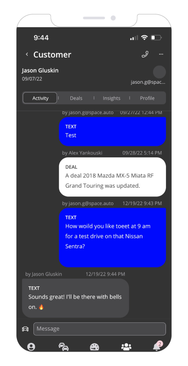 Auto Dealer Communications